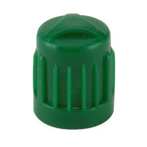 REMA GREEN PLASTIC VALVE CAP, 39G