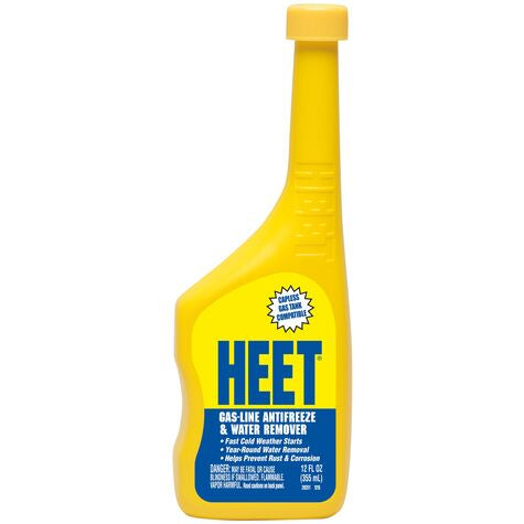 HEET GASOLINE ANTIFREEZE 12oz, HEET28201