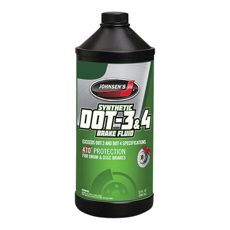 JOHNSEN PREMIUM DOT 4 BRAKE FLUID 1QT, J5032