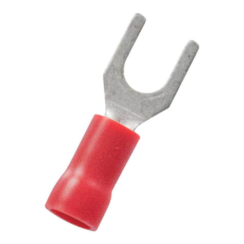 JT&T #8 STUD SPADE TERM. RED, 2051L