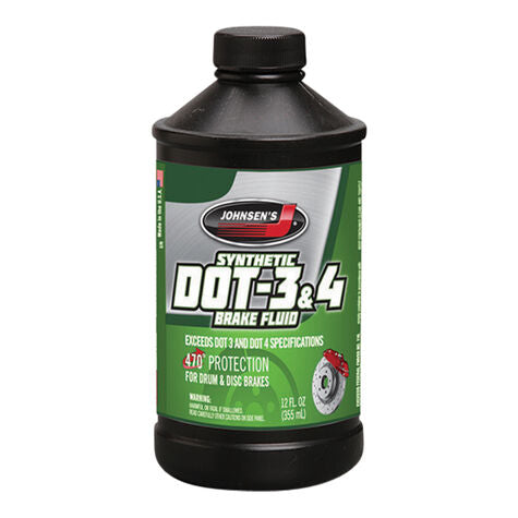 JOHNSEN PREMIUM  DOT 4 BRAKE FLUID 1PT, J5012