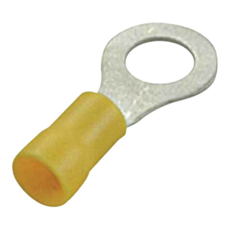 JT&T #10 STUD RING TERMINAL  YELLOW, 2014L