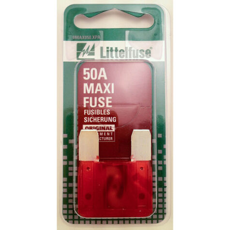 LITTELFUSE 50A MAXI FUSE EA, MAX50