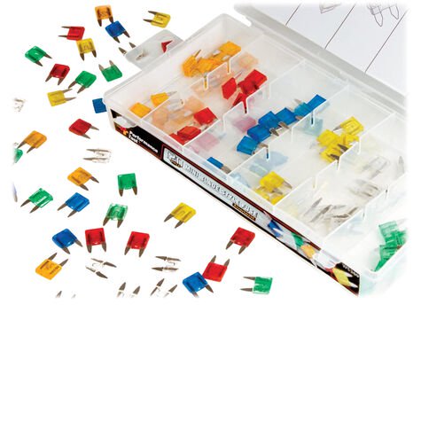 LITTELFUSE TOOL MINI FUSE ASST 120PC, W5369