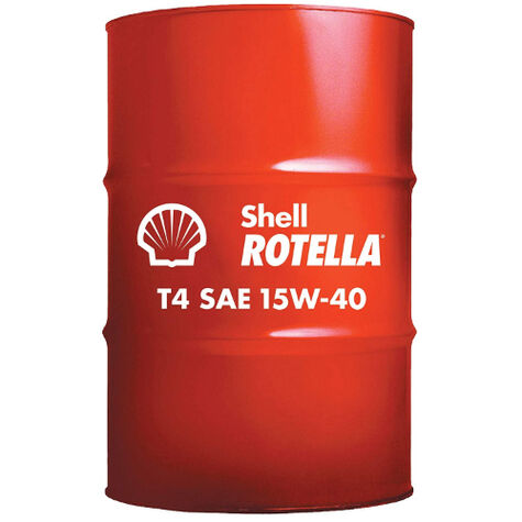 Rotella 15w40 T4 55GL Drum, Rot154055gl