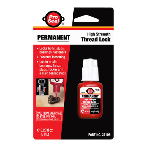 JB WELD RED THREADLOCKER, 27106