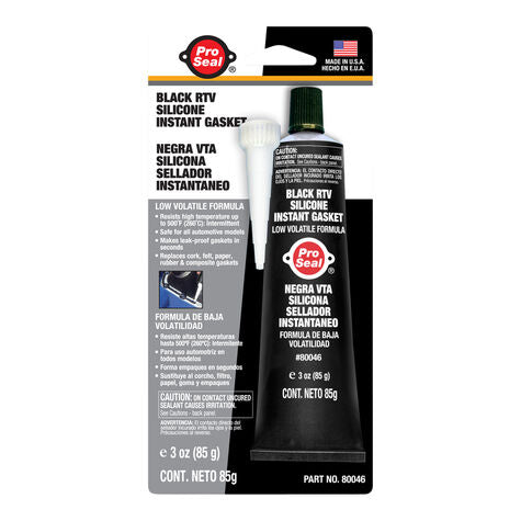 PROSEAL BLACK SILICONE 3OZ, 80046